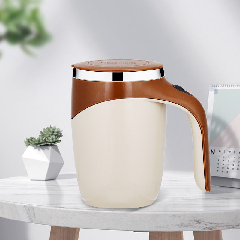 Automatic Self-Stirring Coffee Mug – Rechargeable Magnetic Mixer Cup