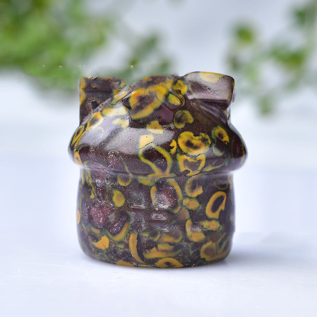 Mushroom House Ornament Home Office Craft