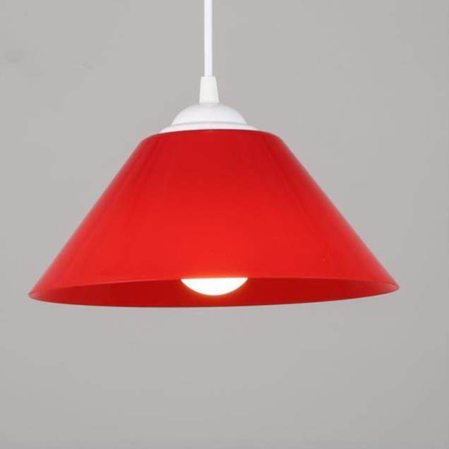 Single Hanging Lampshade Chandelier for Home Decor