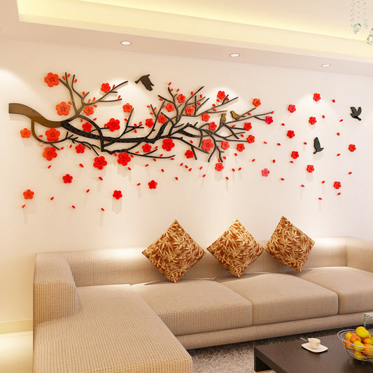 3D Acrylic Wall Stickers – Modern Room & Living Room Decoration