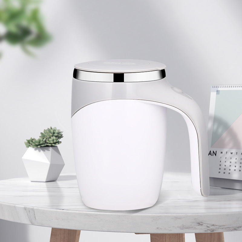 Automatic Self-Stirring Coffee Mug – Rechargeable Magnetic Mixer Cup