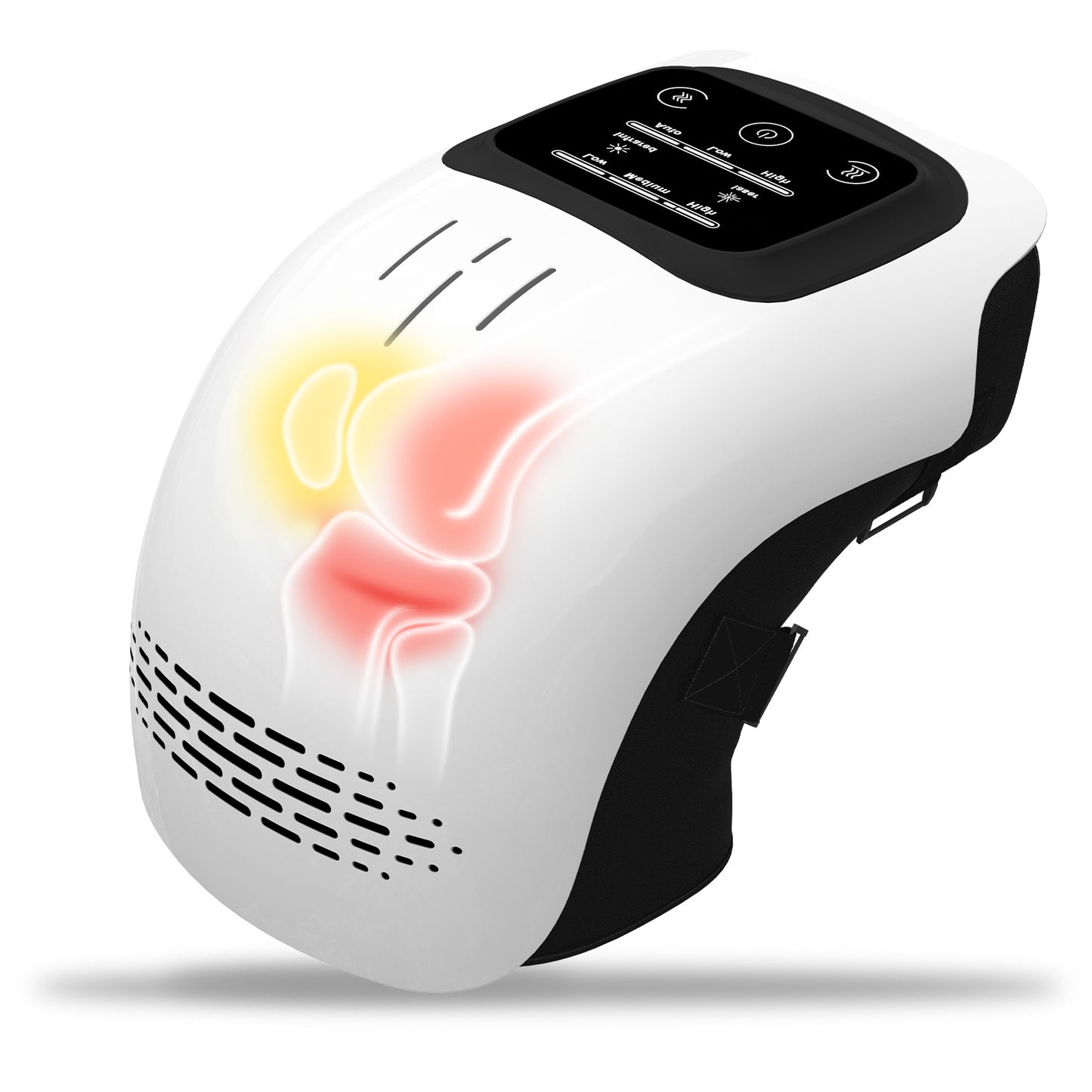 Rechargeable Heated Knee Massager with Heat & Vibration – Pain Relief Device