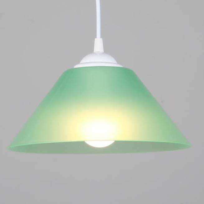Single Hanging Lampshade Chandelier for Home Decor