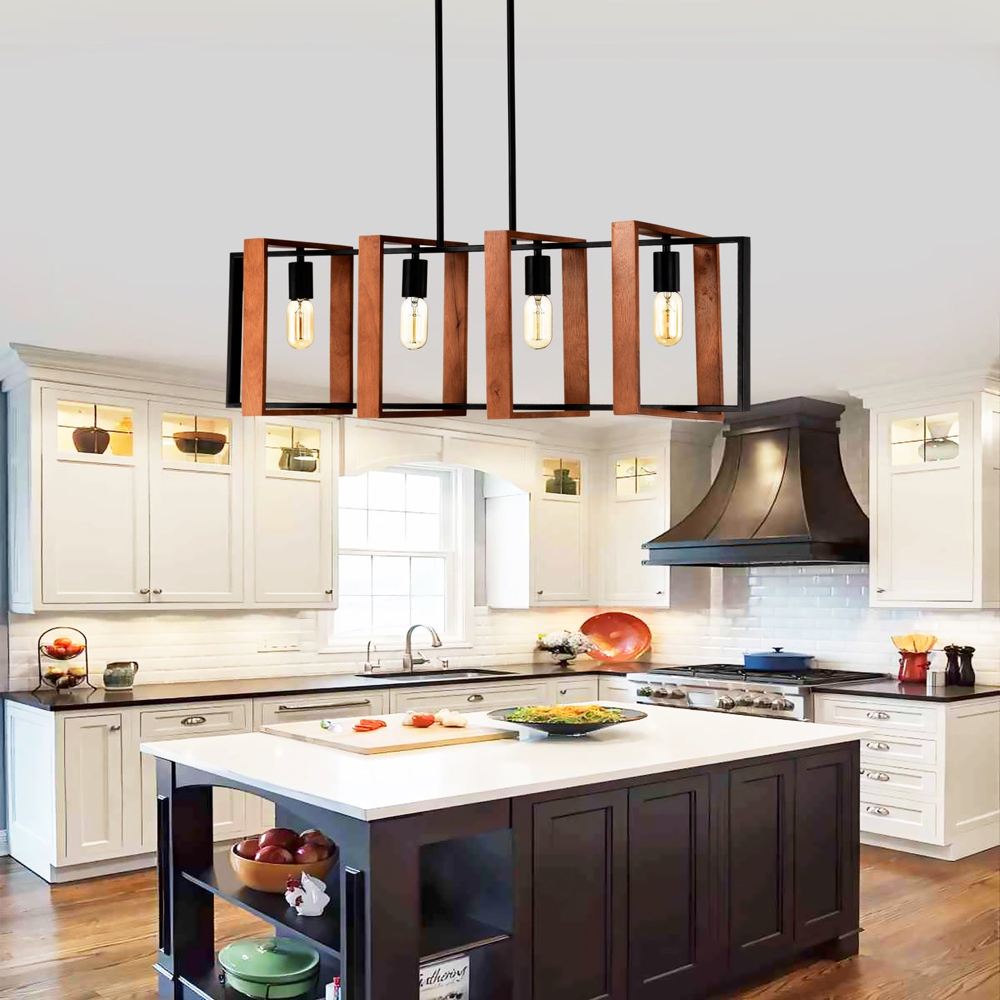 4-Light Dining Room Hanging Fixture