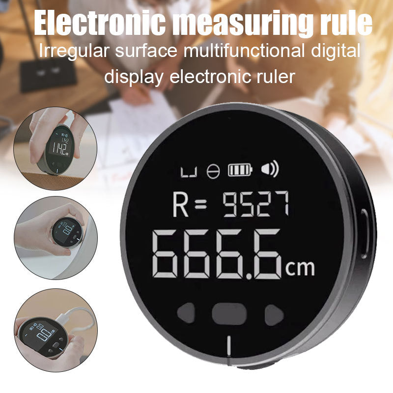 Rechargeable Digital Measuring Electronic Ruler – Accurate & Easy to Use