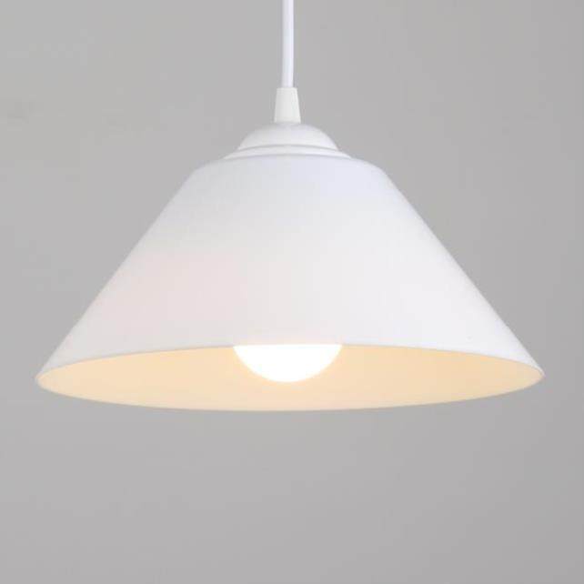 Single Hanging Lampshade Chandelier for Home Decor