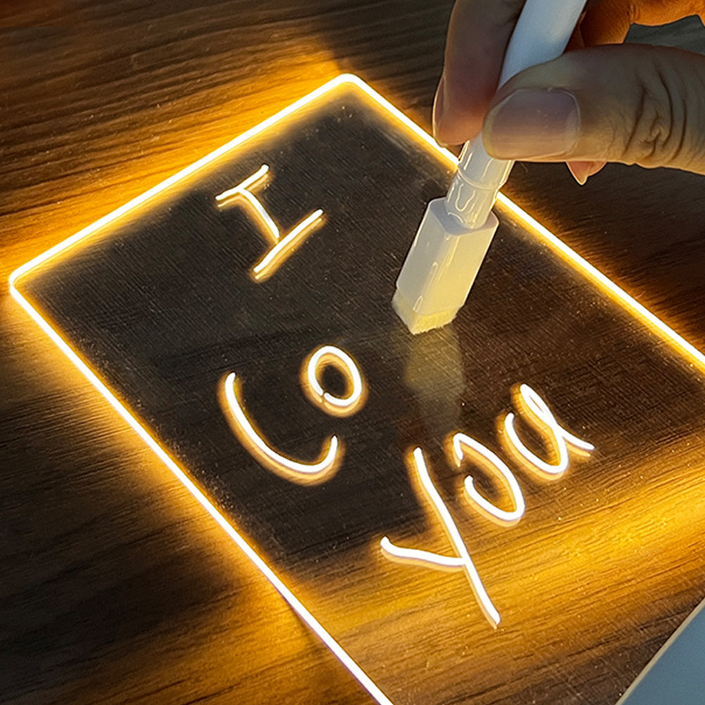 Creative LED Message Board – Night Light Gift for Kids & Lovers