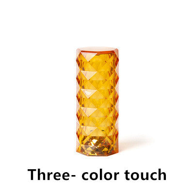 Touch Dimming Nordic Crystal Lamp | USB Diamond Night Light for Bedroom & Room Decor